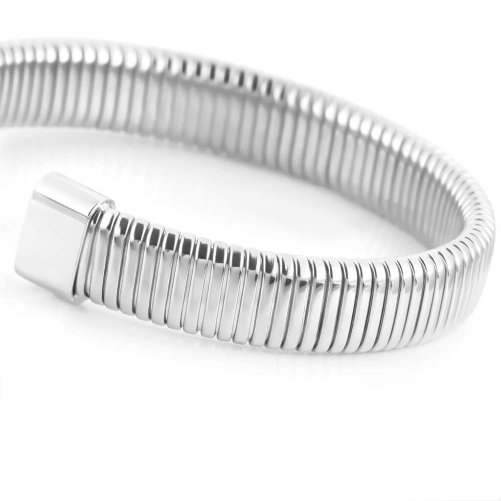 Bangle Lady Code Acciaio - Bracciali Rigidi Donna | Stroili
