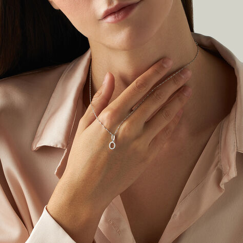 Pendente Sophia Oro Bianco Diamante - Ciondoli Donna | Stroili