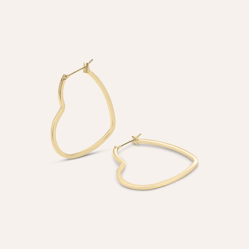 Orecchini A Cerchio Golden Dream Placcato Oro Giallo