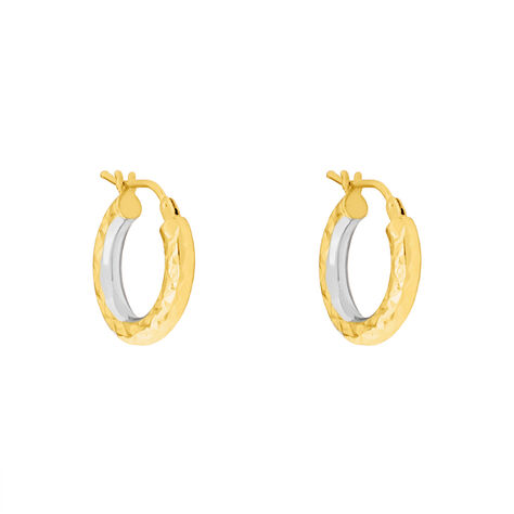 Orecchini A Cerchio Toujours Oro Bicolore - Orecchini a Cerchio Donna | Stroili