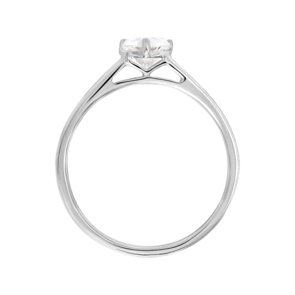 Anello Fantasia Diamade Oro Bianco Diamante Lab-Grown - Anelli con Pietre Donna | Stroili