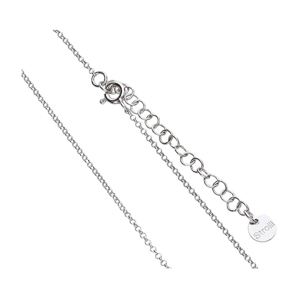 Bracciale Silver Collection Argento Bicolore Bianco / Rosa - Bracciali Donna | Stroili