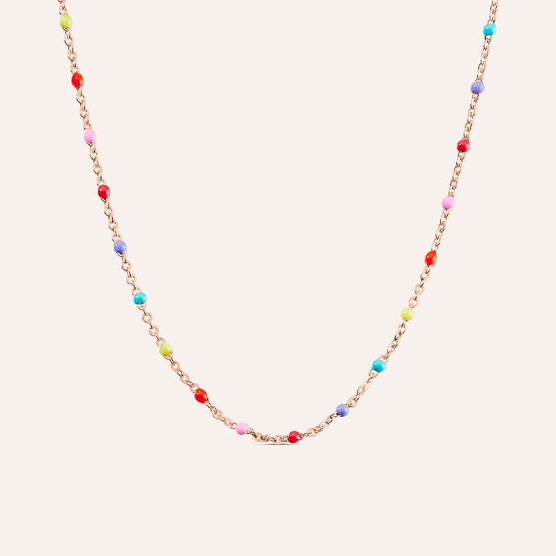 Collana Silver Collection Argento Rosa Pietra sintetica - Collane Donna | Stroili