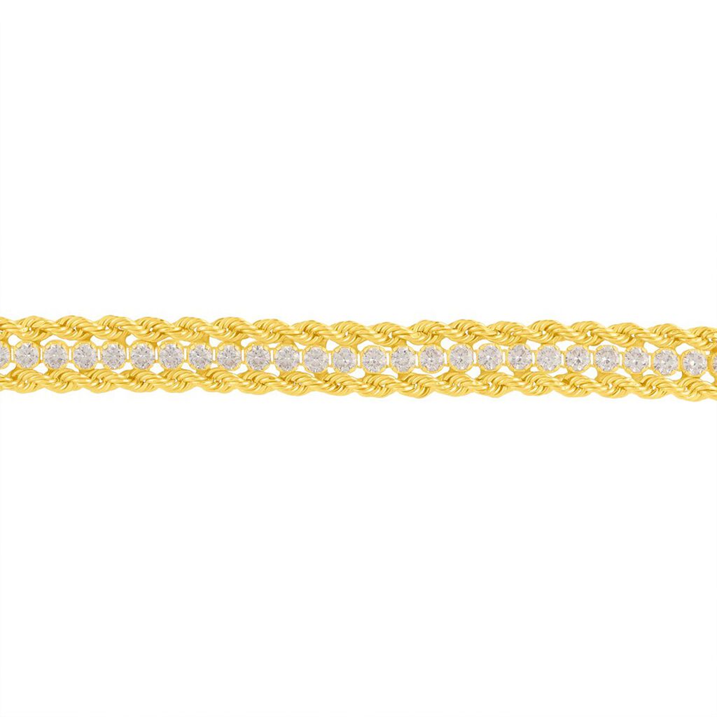 Bracciale Catena Colette Oro Giallo Cubic Zirconia - Bracciali Donna | Stroili