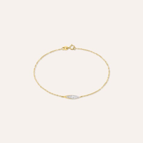 Bracciale Crystal Gold Oro Giallo Cristallo - Bracciali Donna | Stroili