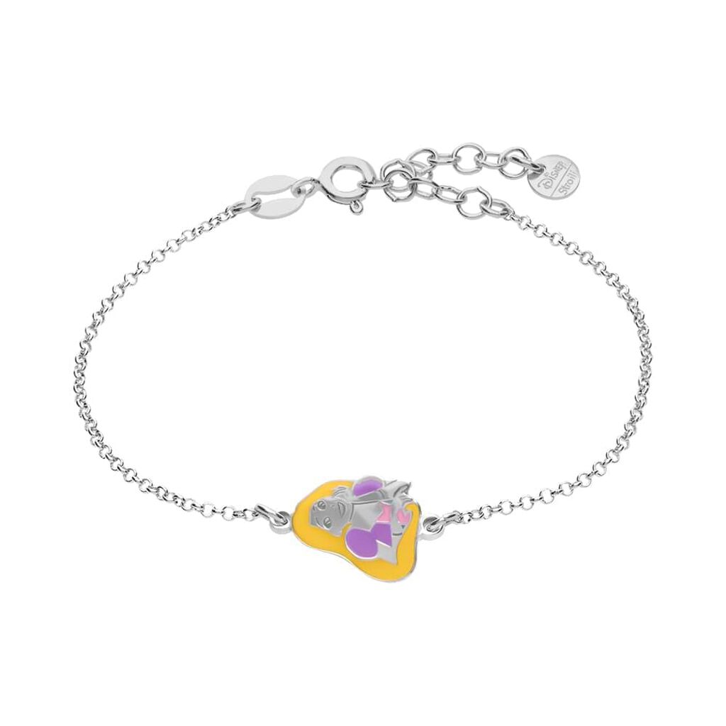 Bracciale in argento con Rapunzel