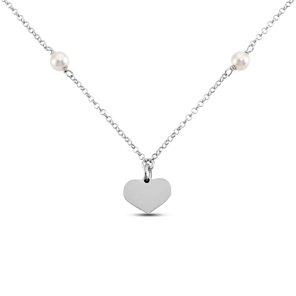 Collana Silver Pearls Argento Rodiato Perla sintentica - Collane Donna | Stroili