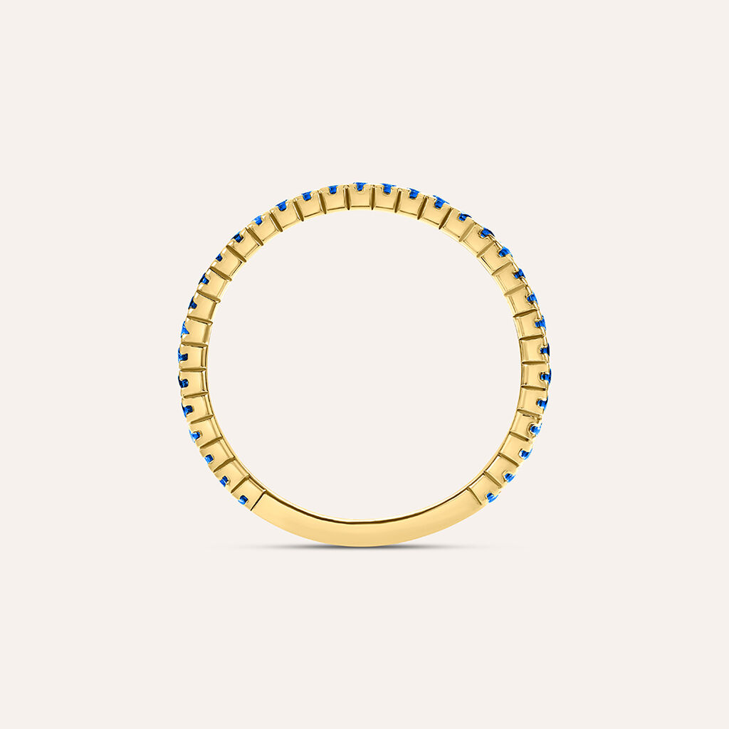 Anello Eternity Claire Oro Giallo Cubic Zirconia - Anelli Eternity Donna | Stroili