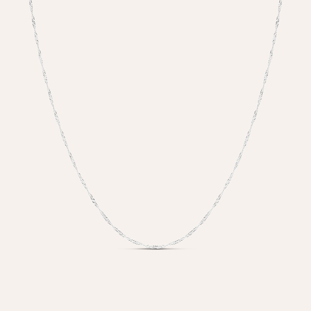 Catenina Po&egrave;me Oro Bianco