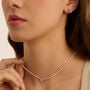 Collana Romantic Shine Ottone Rosa Cristallo