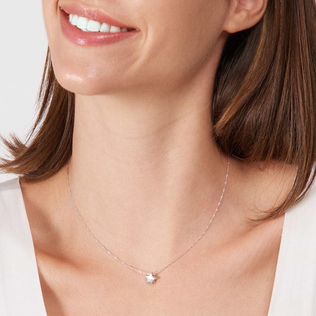 Collana Gold Essence Oro Bianco - Collane Donna | Stroili