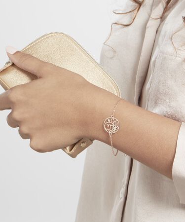 Bracciale Silver Collection Argento Rosa