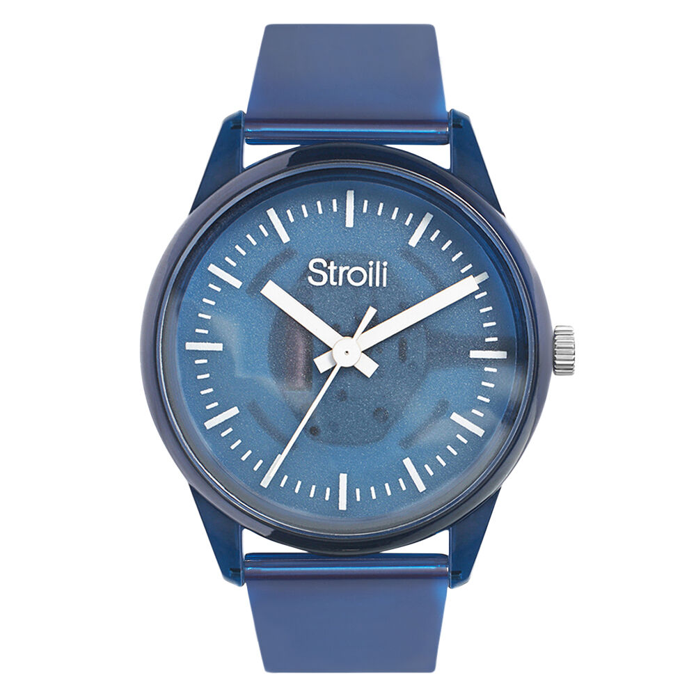 Orologi Cinturino Blu Cinturino Silicone STROILI