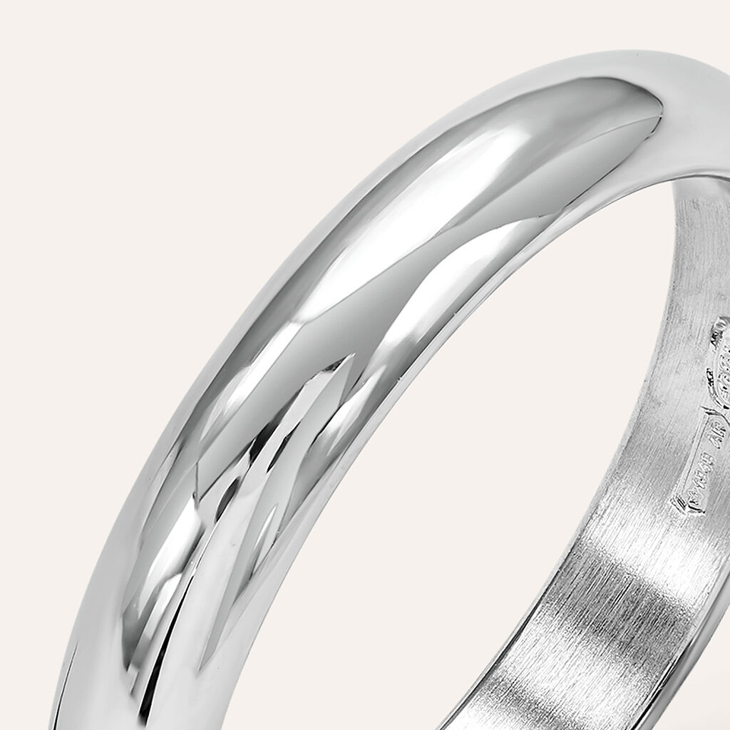 Anello Fedina Silver Collection Argento Rodiato - Anelli con Incisione Unisex | Stroili
