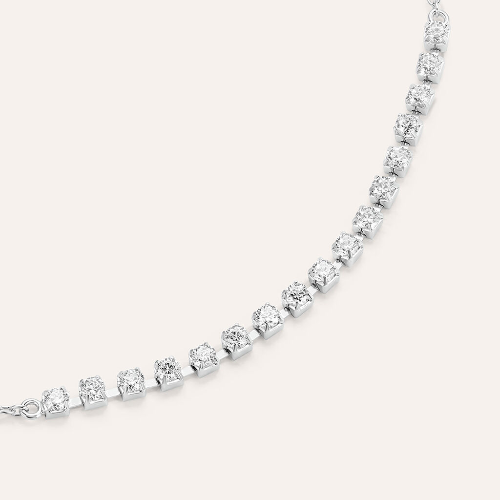 Bracciale Silver Elegance Argento Rodiato Cubic Zirconia - Bracciali Donna | Stroili