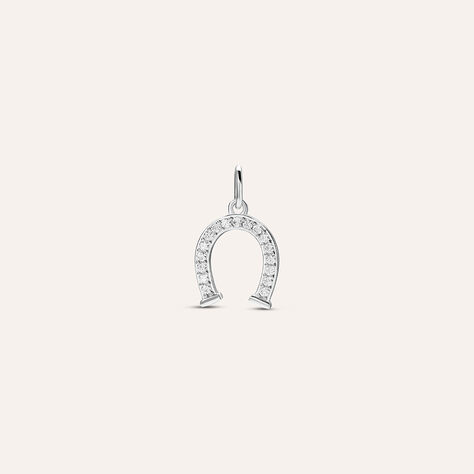 Pendente Love Beats Argento Rodiato Cubic Zirconia - Ciondoli Donna | Stroili