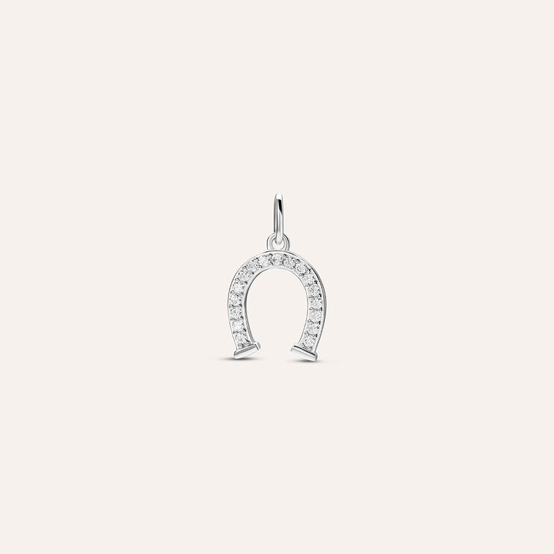 Pendente Love Beats Argento Rodiato Cubic Zirconia - Ciondoli Donna | Stroili