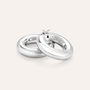 Orecchini A Cerchio Silver Collection Argento Rodiato