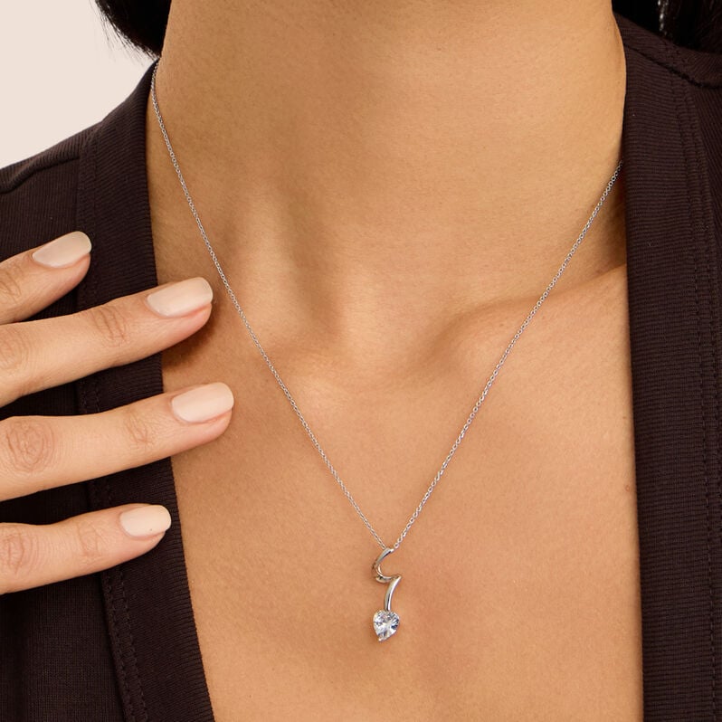 Collana Silver Elegance Argento Rodiato Cubic Zirconia - Collane Donna | Stroili