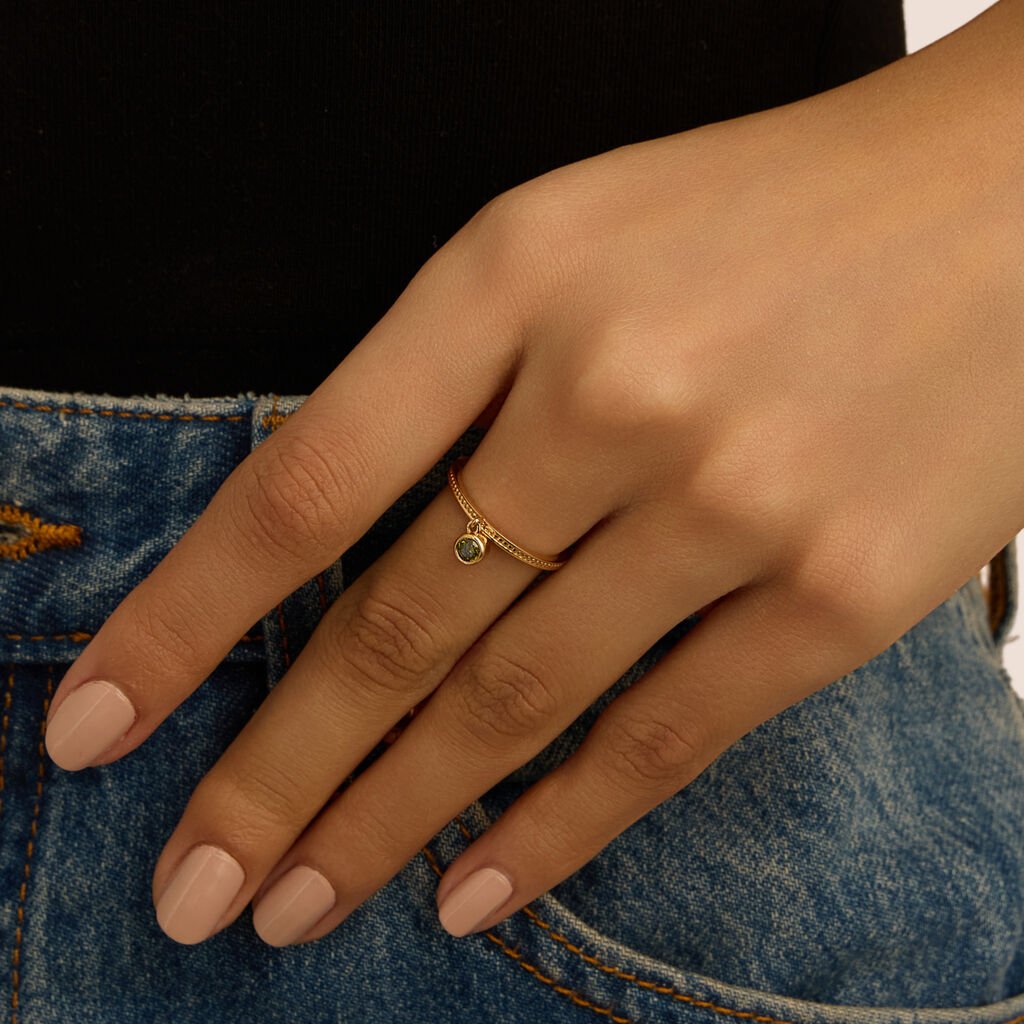 Anello Fantasia Golden Dream Placcato Oro Giallo Cristallo - Anelli con Pietre Donna | Stroili
