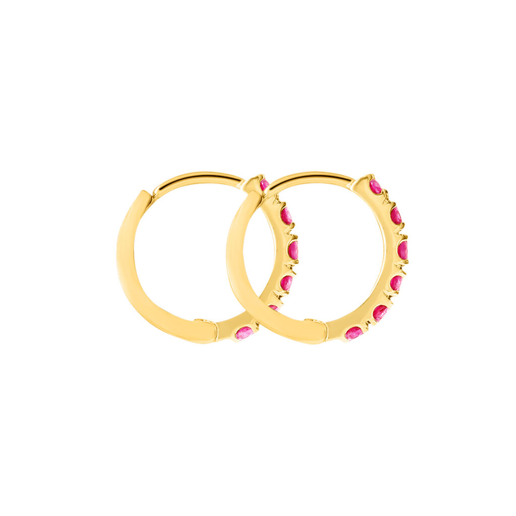 Orecchini A Cerchio Toujours Oro Giallo Cubic Zirconia - Orecchini a Cerchio Donna | Stroili