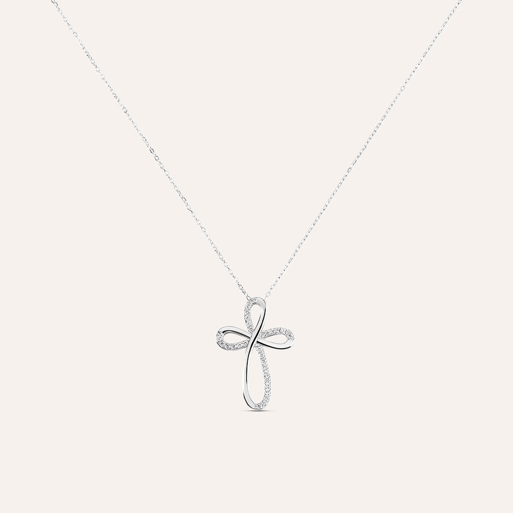 Schöner-SD Orecchini A Cerchio Quadrati In Argento 925 | Cristalli Zirconia | Rodiati O Placcati Oro | 15x11 Mm