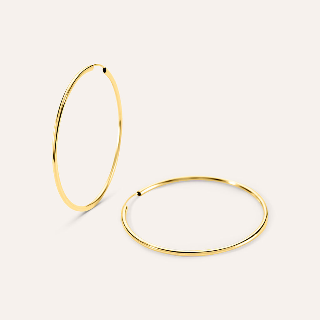 Orecchini A Cerchio Toujours Oro Giallo