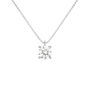 Collana Punto Luce Claire Oro Bianco Cubic Zirconia