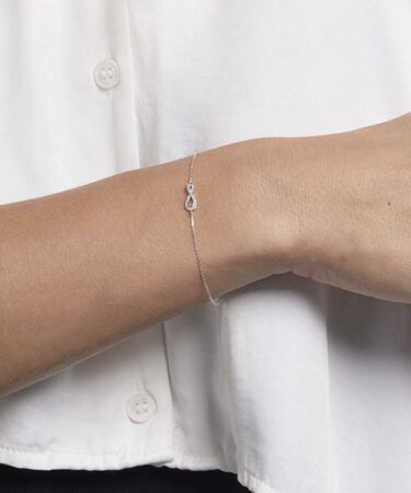 Bracciale Sophia Oro Bianco Diamante