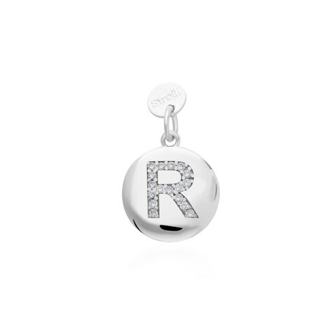 Pendente Love Beats Argento Rodiato Cubic Zirconia - Ciondoli con Incisione Donna | Stroili