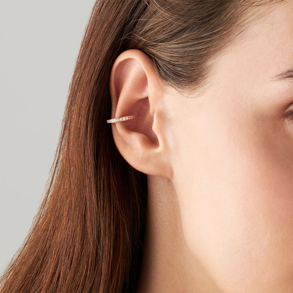 Ear Cuff Golden Dream Placcato Oro Giallo Cubic Zirconia - Ear Cuff Donna | Stroili