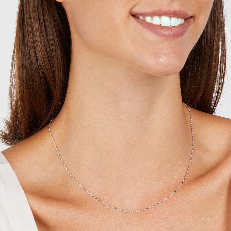 Catenina Silver Collection Argento Rodiato - Catenina Donna | Stroili
