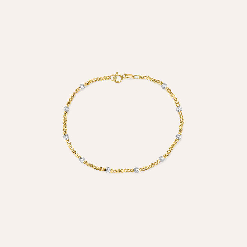 Bracciale Golden Lover Oro Bicolore - Bracciali Donna | Stroili
