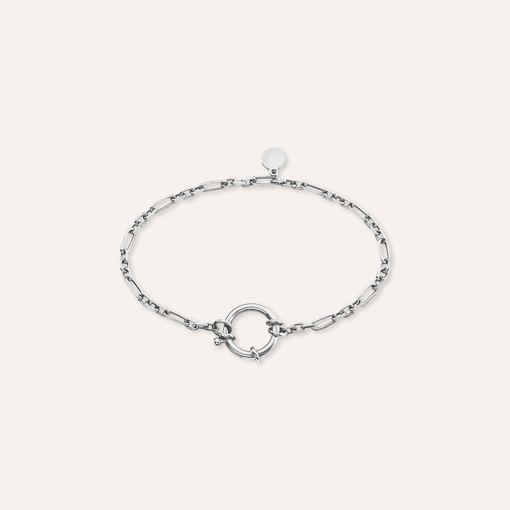 Bracciale Catena Love Beats Argento Rodiato