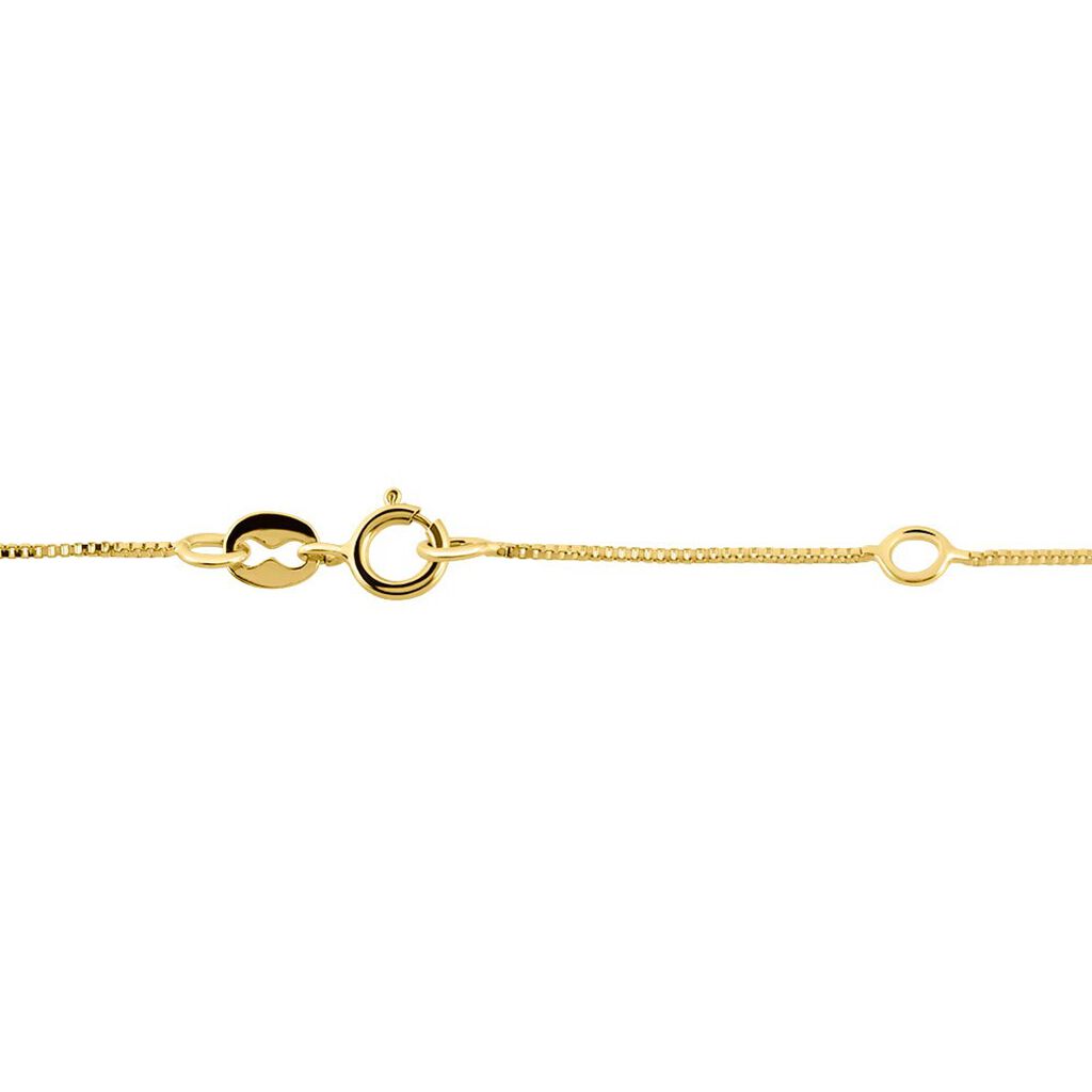 Collana Doppio Punto Luce Claire Oro Giallo Cubic Zirconia - Collane Punto Luce Donna | Stroili