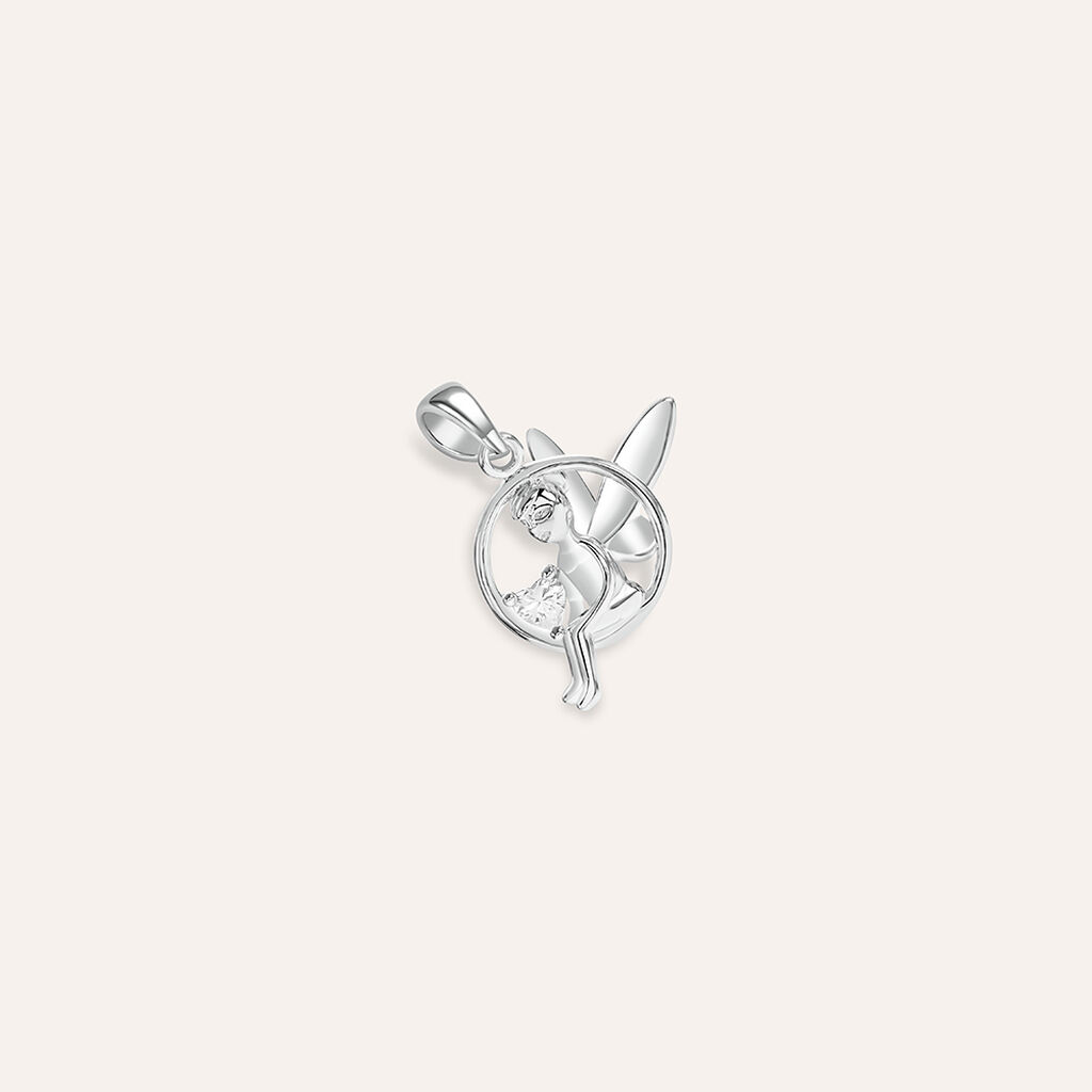 Pendente Love Beats Argento Rodiato Cubic Zirconia - Ciondoli Donna | Stroili