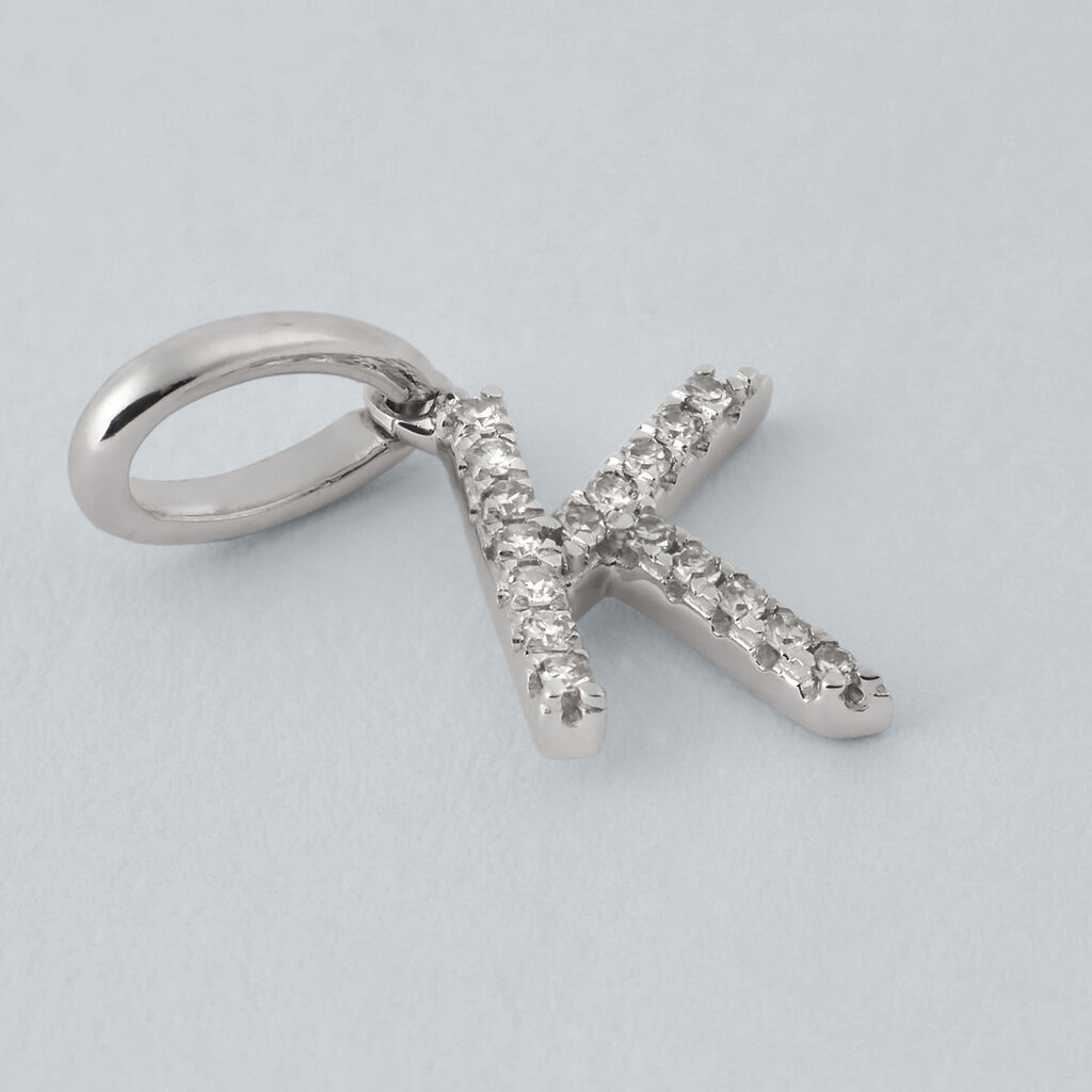 Pendente Sophia Oro Bianco Diamante - Ciondoli Donna | Stroili