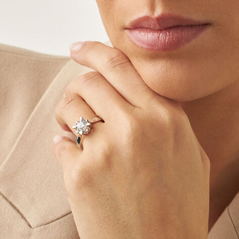 Anello Solitario Diamazing Oro Bianco Diamante - Anelli con Pietre Donna | Stroili