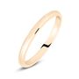 Fede Francesina 2.5 mm Oro Rosa