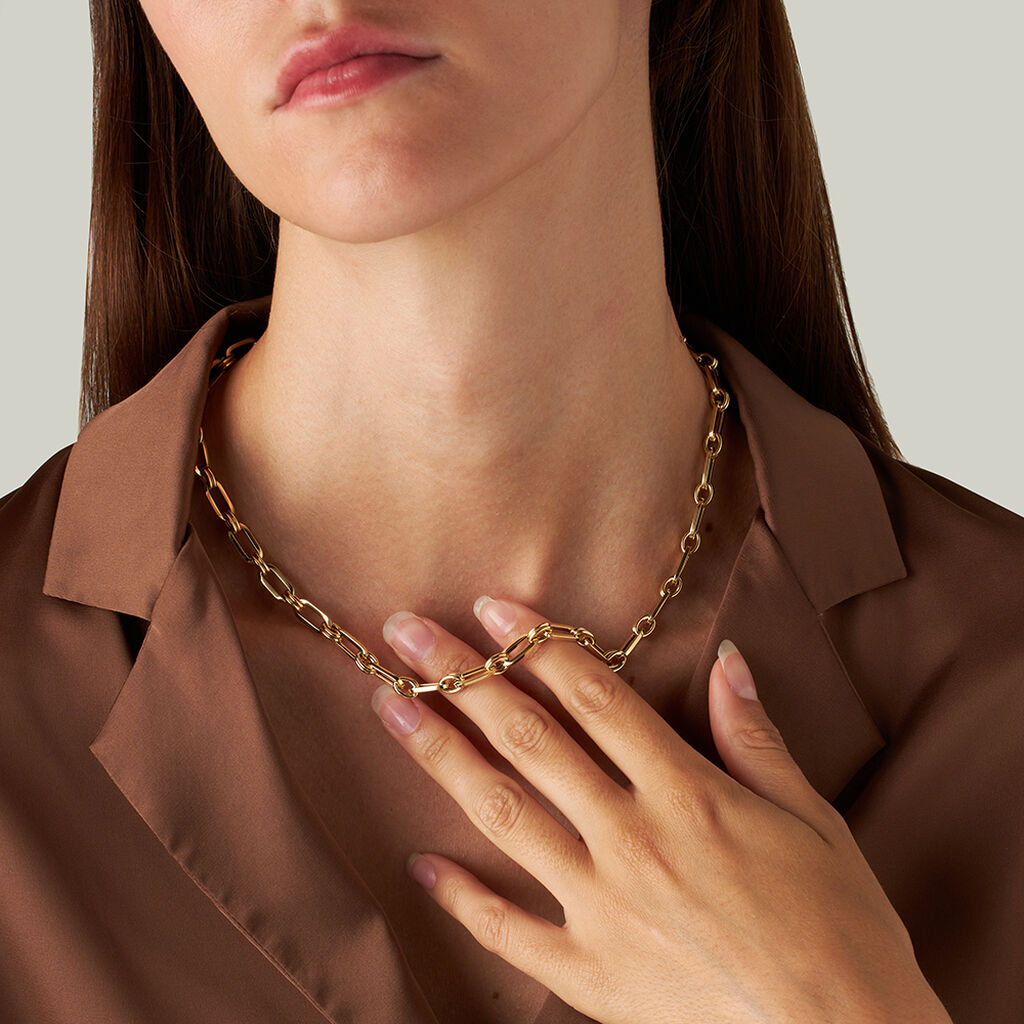 Catena Colette Oro Giallo - Collane Catena Donna | Stroili
