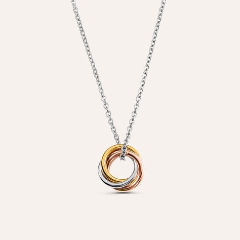 Collana Lady Code Acciaio Tricolore - Collane Donna | Stroili