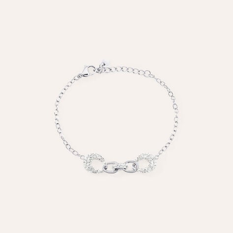 Bracciale Aura Acciaio Cristallo - Bracciali Donna | Stroili