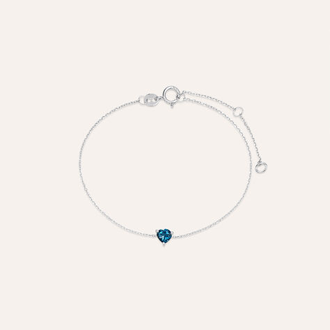 Bracciale Punto Luce Am&eacute;lie Oro Bianco Topazio - Bracciali Love Donna | Stroili