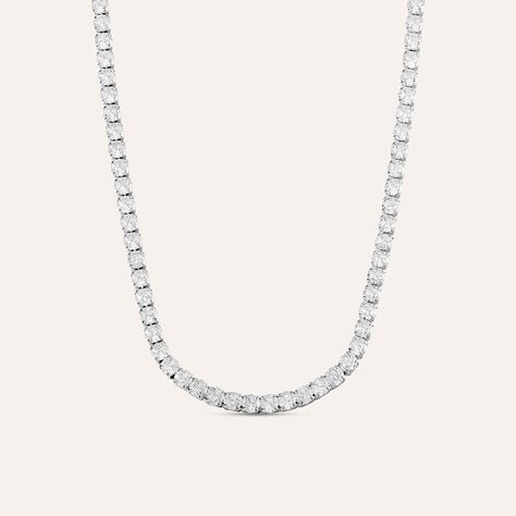 Collana Tennis Romantic Shine Metallo Cristallo - Collane Tennis Donna | Stroili