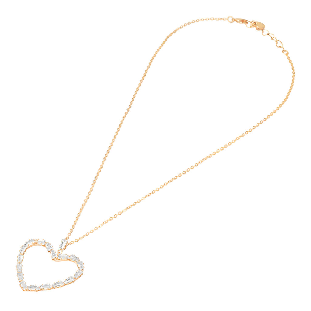 Collana Romantic Shine Metallo Cristallo