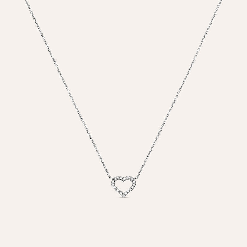 Collana Sophia Oro Bianco Diamante - Collane Donna | Stroili