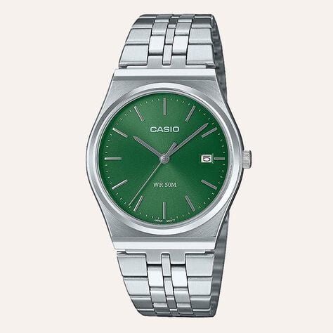 Orologio Al Quarzo Casio Collection Mtp-b145d-3avef - Orologi con Datario Unisex | Stroili