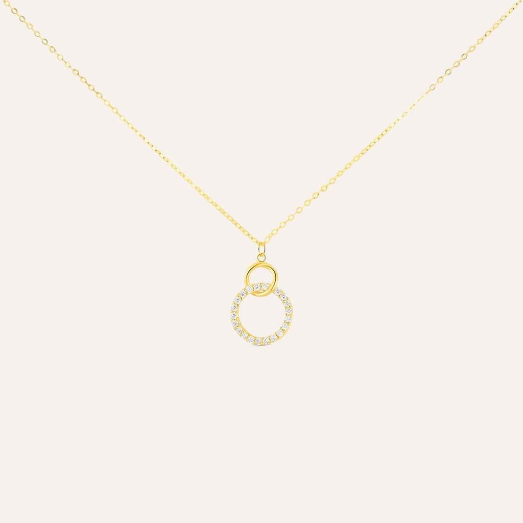 Collana Claire Oro Giallo Cubic Zirconia