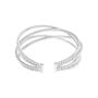 Bangle Romantic Shine Metallo Cristallo