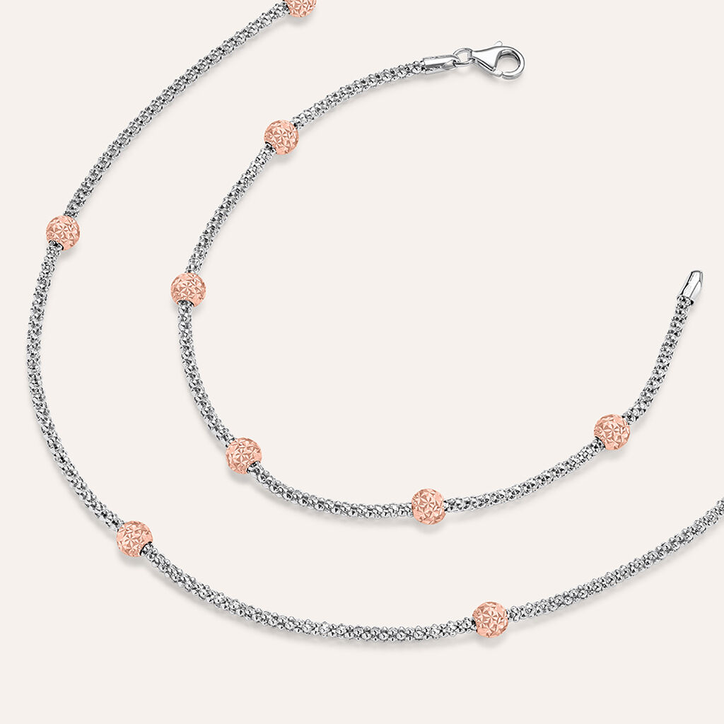Collana Golden Lover Oro Bicolore - Collane Donna | Stroili